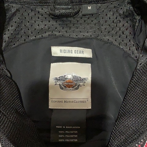 Authentic Harley Davidson Riding Jacket - Sz M - Picture 3 of 5